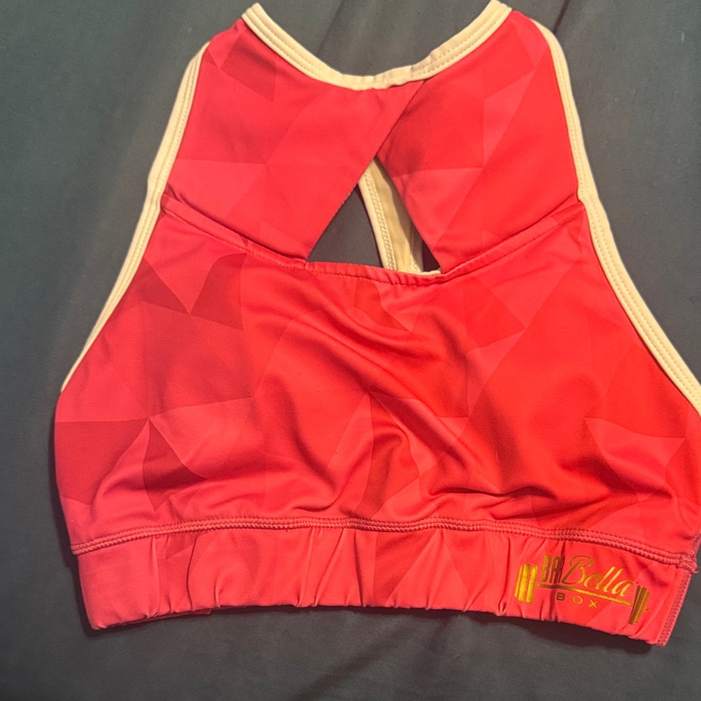 The Chestee Red Sports Bra
